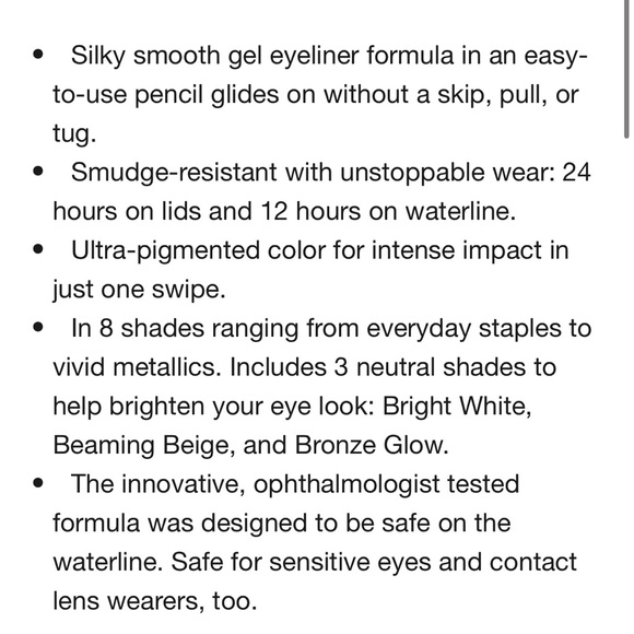 NEW Clinique High Impact Gel Tech Eyeliner - Full Size - Picture 4 of 11